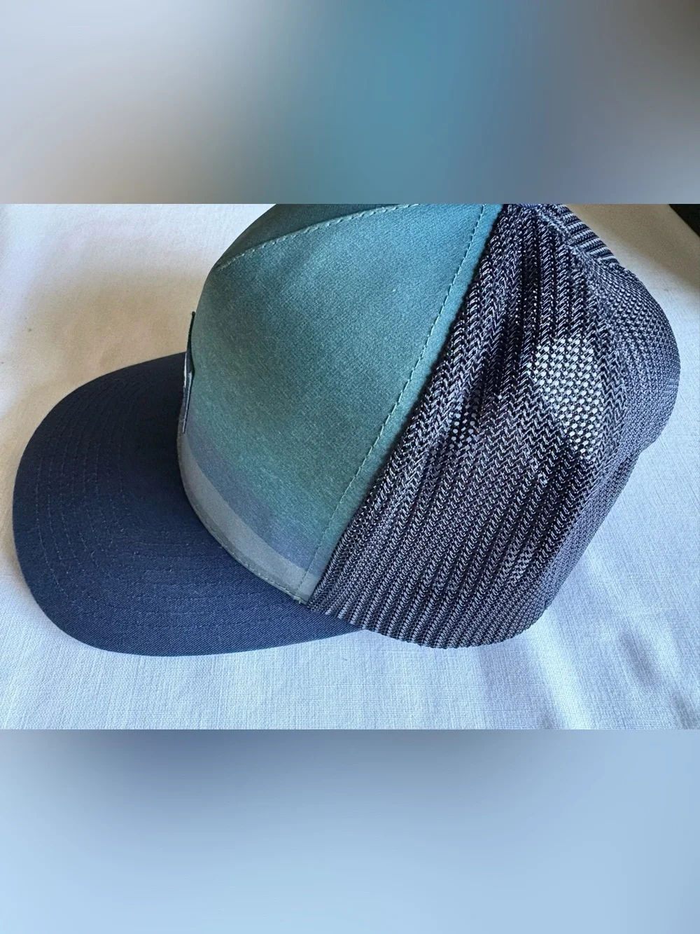Travis Mathew Blue Lagoon Golf Hat Snapback 110 Flex Fit
